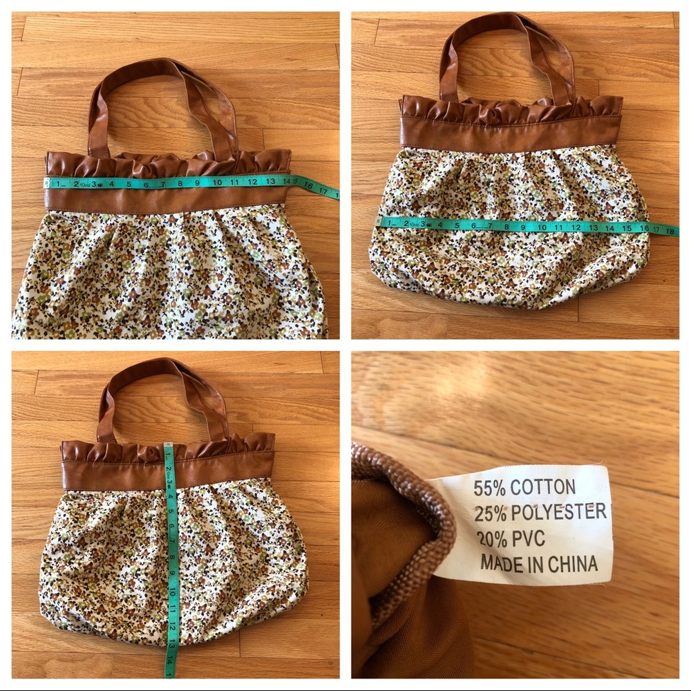 Floral Ruffle Purse - Picture 9 of 10